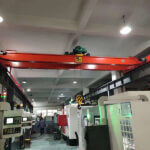 5 ton double girder overhead crane for industrial heavy duty lifting