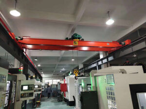 5 ton double girder overhead crane for industrial heavy duty lifting