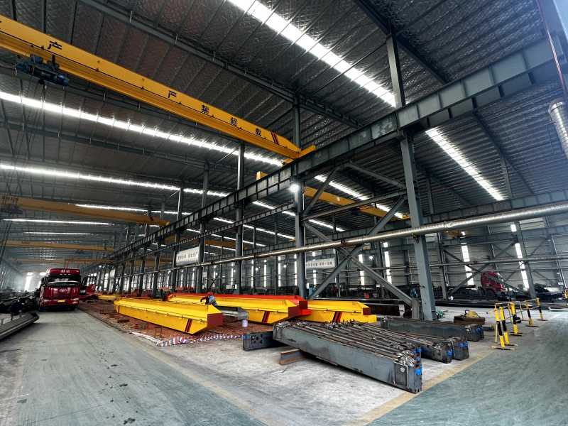 Crane equipment factory production