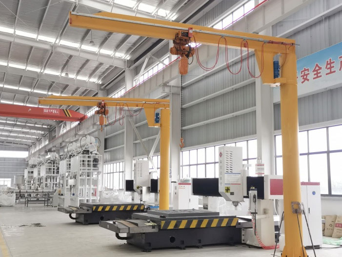 Floor Mounted Jib Crane Boost Workshop Efficiency and Safety