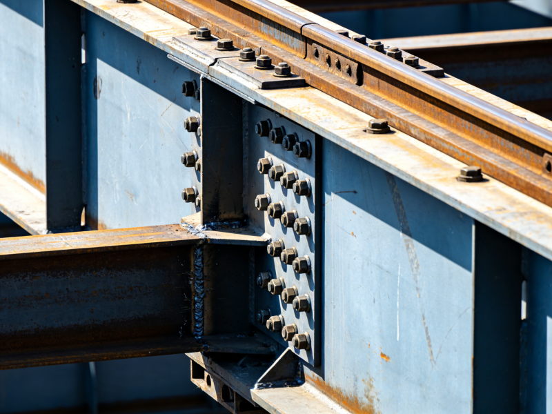 Rail Mounted Gantry Crane Heavy-Duty Main Beam Structure