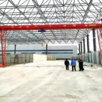 Single Girder Gantry Crane works for outdoor 5-20t lifting