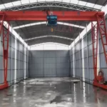 Single Girder Gantry Crane works for outdoor 5-20t lifting