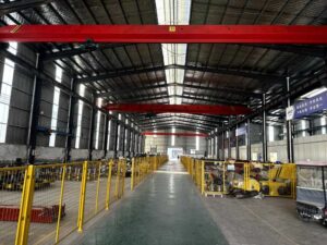 Single Girder Overhead Crane Overall Appearance Main Image - High-Efficiency Lifting Equipment