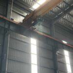 Single Girder Overhead Crane Application Scene in Factory Workshop - Industrial Material Handling