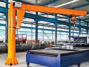 1.5T Manual Rotation Pier Davit (3.3m Boom 2.5m Total Height)