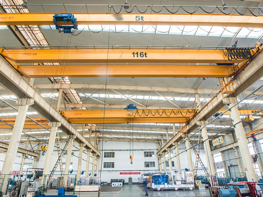 Custom overhead crane for sale for metallurgy, mining and logistics applications