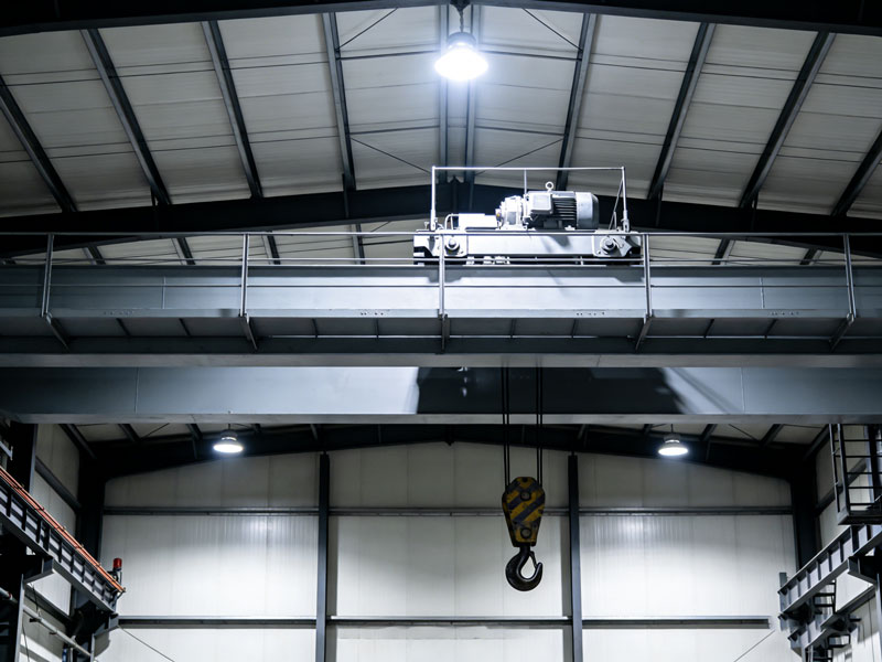 High Capacity Double Girder Bridge Crane Stable Cargo Handling
