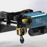European Crane Hoist Low Headroom Electric Wire Rope Hoist 1t 20t