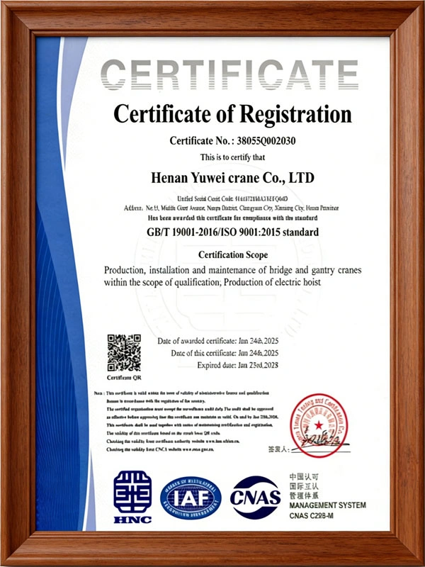 ISO 14001 Environmental Management System Certification