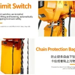 HHBB Hook type chain hoist