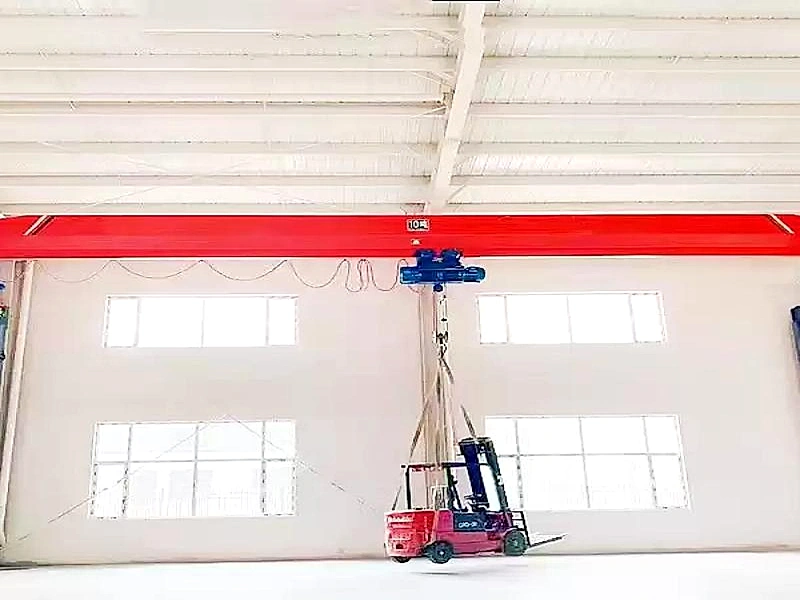 LH Type Electric Hoist Bridge Crane Application