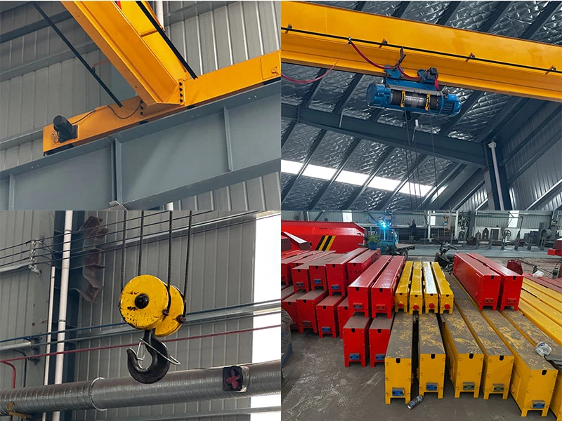 LDA Type 1-20t Electric Single Beam Crane Closed Cab Details