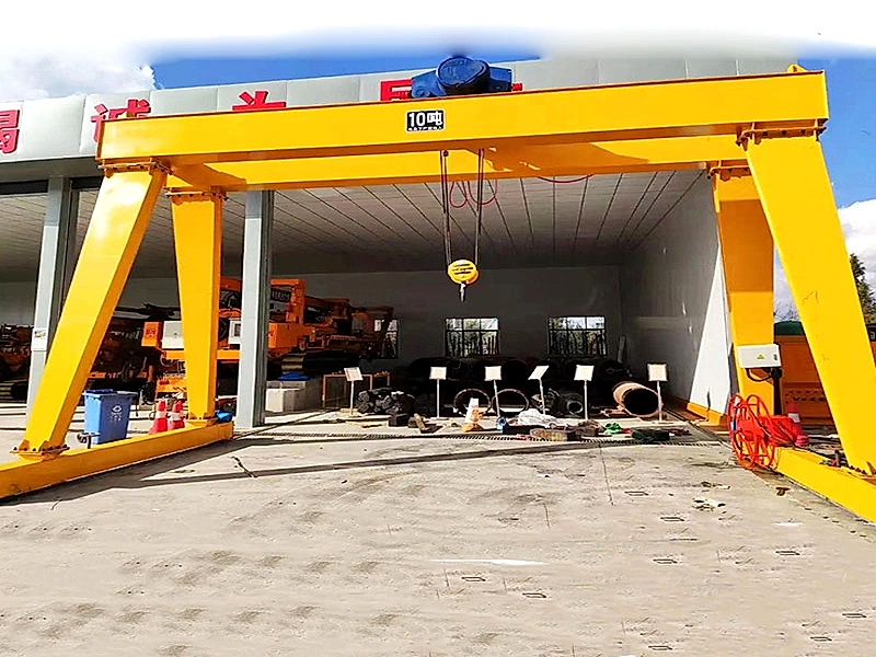 30 Ton Double Girder Gantry Crane for Factory Use
