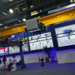 European single double girder wire rope electric hoist crane equipment