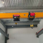 European low headroom hoist application in workshop