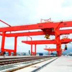 U Type Double Girder Gantry Crane Working Site