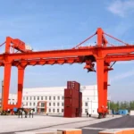 U Type Double Girder Gantry Crane Side View