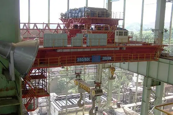 YZS Type Four Girder Casting Crane 100-300 Ton | Heavy Duty Crane for Steel Mills