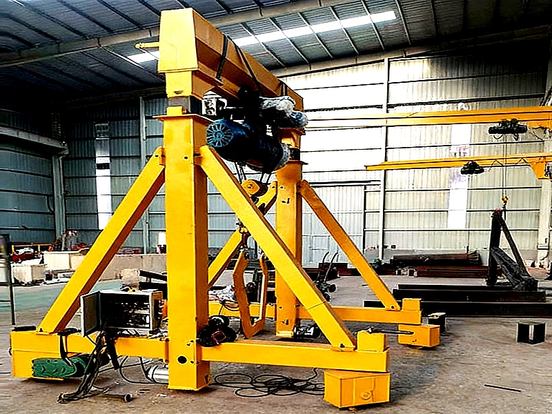mobile gantry crane application