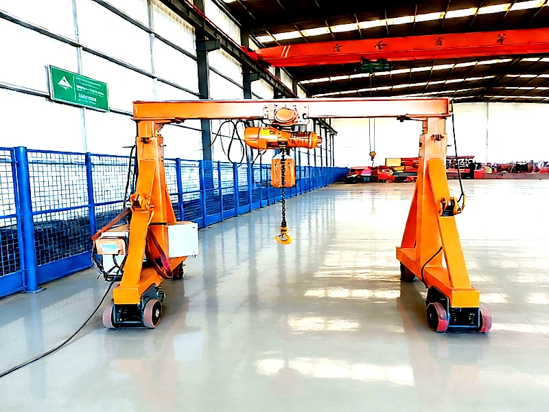 3 Ton Portable Mobile Gantry Crane for Industrial Lifting