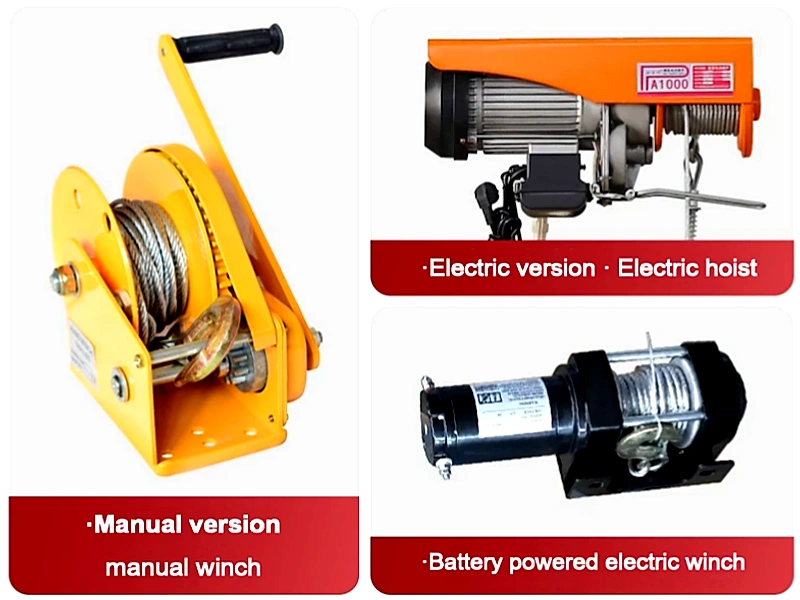 portable crane features