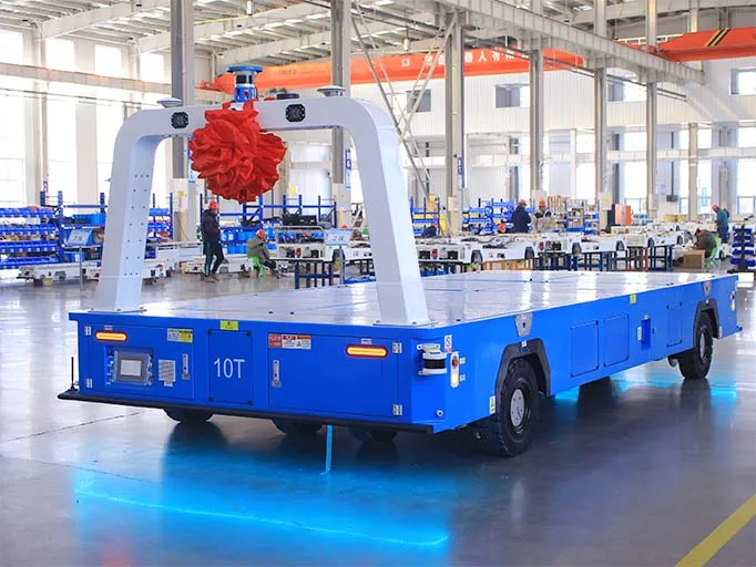 5-200 Ton Outdoor Campus Heavy Duty AGV | Autonomous Transport Platform