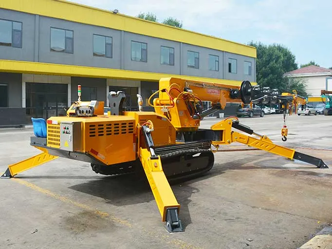 Spider Crane 3-16 Ton | KNSC Mini Crawler Crane China