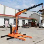 Electric Hydraulic Truck Crane | 200-1000kg Vehicle Mounted Crane with Trolley