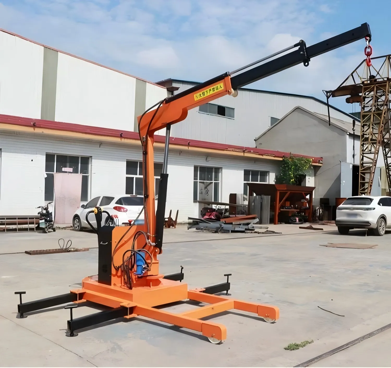truck crane features