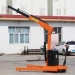 Electric Hydraulic Truck Crane | 200-1000kg Vehicle Mounted Crane with Trolley